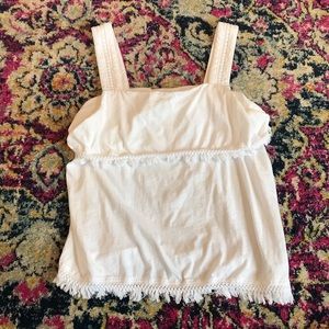 J. Crew Fringe Trim Cami